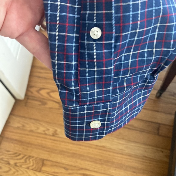 Vineyard Vines NWOT blue checked shirt - Picture 4 of 7